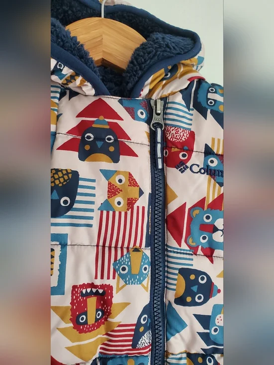 Columbia Frosty Freeze Bunting Infant Boys Size 3-6 - Picture 6 of 10